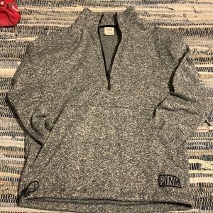 Victoria’s Secret pink 3/4 zip pull over